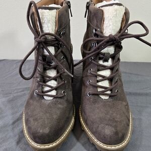 Universal Thread Tipper Brown Suede Women's Boots